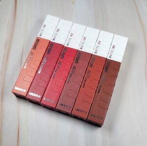 Maybelline Super Stay Matte Ink Liquid Lipstick Bundle NEW!